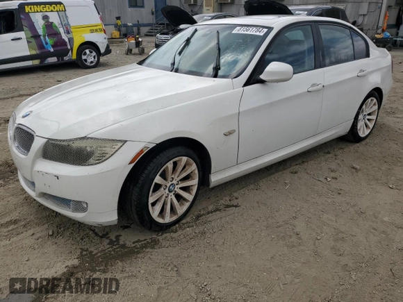 2011 BMW 3 Series 328i with VIN WBAPH5C52BA441196, listed as a Copart auction lot 54251265 with 132,300 mi miles and Clean Title. Bid and sale history available at carsss.com. Image 1.