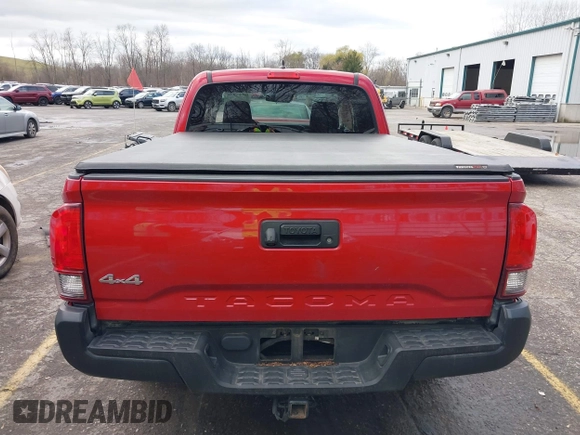 2019 Toyota Tacoma SR with VIN 5TFSX5ENXKX064059, listed as a IAAI auction lot 40901024 with 108,527 mi miles and . Bid and sale history available at DreamBid. Image 16.