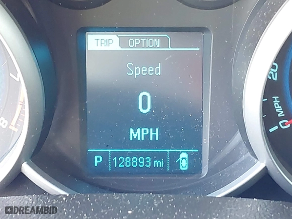 2014 Chevrolet Cruze LS with VIN 1G1PA5SH1E7181211, listed as a IAAI auction lot 41850676 with 128,893 mi miles. Bid and sale history available at carsss.com. Image 15.