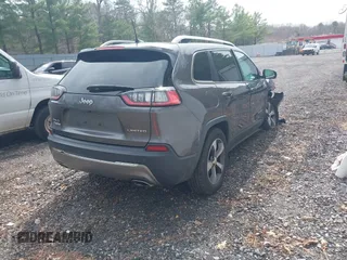2019 Jeep Cherokee Limited with VIN 1C4PJMDX1KD246383, listed as a IAAI auction lot 41964483 with 75,480 mi miles and . Bid and sale history available at DreamBid. Image 4.