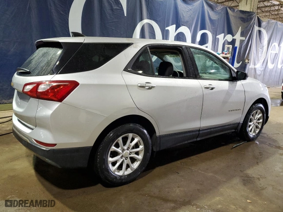 2018 Chevrolet Equinox LS with VIN 3GNAXHEV8JS566444, listed as a Copart auction lot 52961625 with 30,087 mi miles and Clean Title. Bid and sale history available at carsss.com. Image 3.