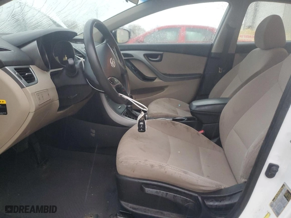 2015 Hyundai Elantra SE with VIN 5NPDH4AEXFH632687, listed as a Copart auction lot 79239604 with 128,915 mi miles and Salvage Title. Bid and sale history available at carsss.com. Image 7.