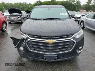 2018 Chevrolet Traverse LT Cloth with VIN 1GNERGKW6JJ254160, listed as a Copart auction lot 60411325 with 84,597 mi miles and Salvage title. Bid and sale history available at DreamBid. Image 5.