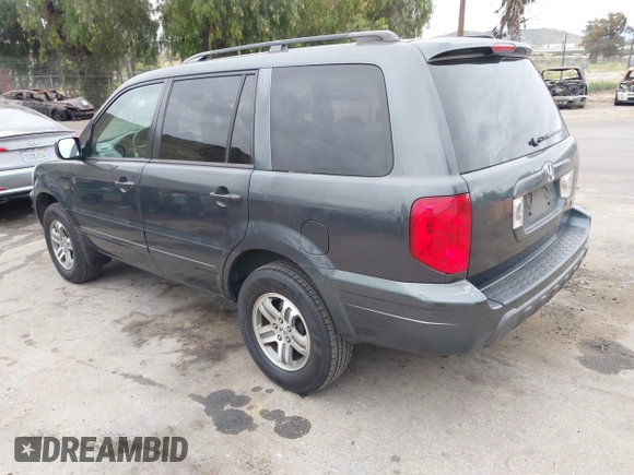 2004 Honda Pilot EX with VIN 2HKYF18494H619509, listed as a IAAI auction lot 42056926 with 185,600 mi miles and . Bid and sale history available at DreamBid. Image 3.