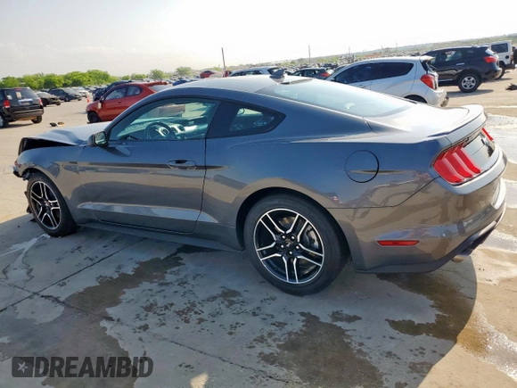 2021 Ford Mustang EcoBoost with VIN 1FA6P8TH6M5105775, listed as a Copart auction lot 53055725 with 5,508 mi miles and Clean title. Bid and sale history available at DreamBid. Image 2.