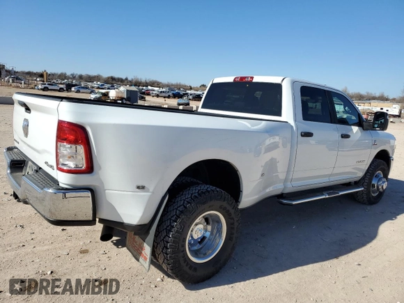 2023 Ram 3500 SLT with VIN 3C63RRHL1PG541870, listed as a Copart auction lot 89345995 with 42,080 mi miles and Salvage Title. Bid and sale history available at carsss.com. Image 3.