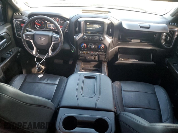 2021 Chevrolet Silverado 1500 LT Trail Boss with VIN 1GCPYFEL3MZ151994, listed as a Copart auction lot 47074995 with 112,613 mi miles and Clean Title. Bid and sale history available at DreamBid. Image 8.