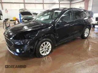 2020 Ford Escape SE with VIN 1FMCU9G61LUC64434, listed as a Copart auction lot 41644595 with 64,676 mi miles and Salvage Title. Bid and sale history available at carsss.com. Image 1.