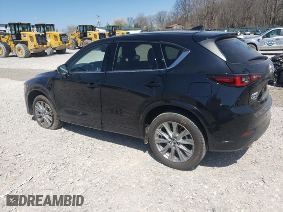 2025 Mazda CX-5 2.5 S Premium Plus Package with VIN JM3KFBEM6S0546892, listed as a Copart auction lot 49217495 with 1,144 mi miles and Salvage Title. Bid and sale history available at carsss.com. Image 2.