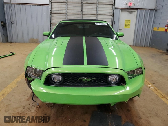 2014 Ford Mustang GT with VIN 1ZVBP8FFXE5243367, listed as a Copart auction lot 48126265 with 51,550 mi miles and Salvage title. Bid and sale history available at DreamBid. Image 5.