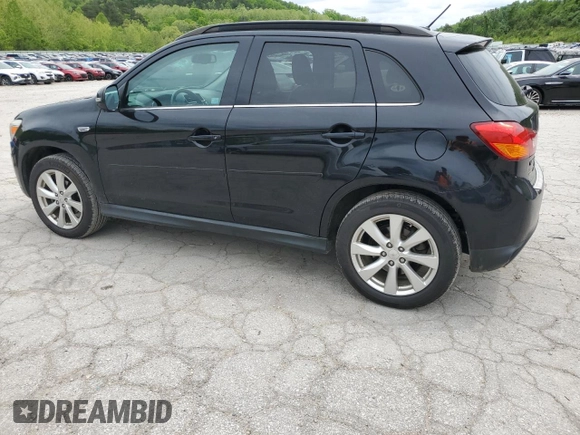 2015 Mitsubishi Outlander GT with VIN 4A4AR4AWXFE040546, listed as a Copart auction lot 55917935 with 323,546 mi miles and Salvage title. Bid and sale history available at DreamBid. Image 2.