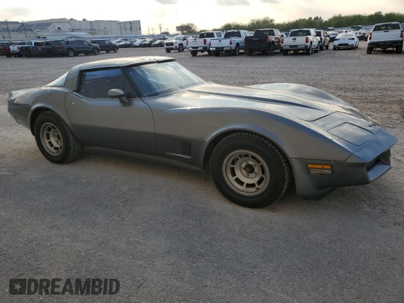 1981 Chevrolet Corvette with VIN 1G1AY8761BS423613, listed as a Copart auction lot 86851364 with 16,004 mi miles and Clean Title. Bid and sale history available at carsss.com. Image 4.