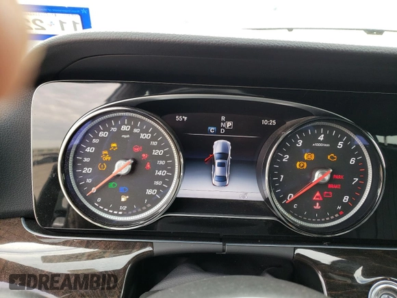 2017 Mercedes-Benz E-Class E 300 Luxury with VIN WDDZF4JBXHA038912, listed as a Copart auction lot 38654953 with 0 mi miles. Bid and sale history available at carsss.com. Image 9.