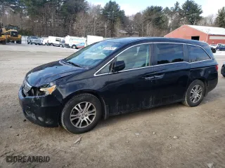 2012 Honda Odyssey EX with VIN 5FNRL5H41CB143936, listed as a Copart auction lot 43182905 with 169,573 mi miles and Clean Title. Bid and sale history available at carsss.com. Image 1.