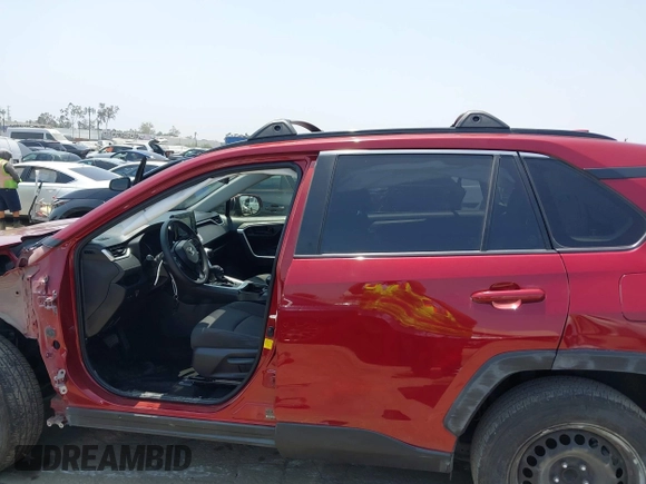 2019 Toyota RAV4 LE with VIN JTMK1RFV4KD025587, listed as a IAAI auction lot 42459046 with 73,852 mi miles and . Bid and sale history available at DreamBid. Image 15.