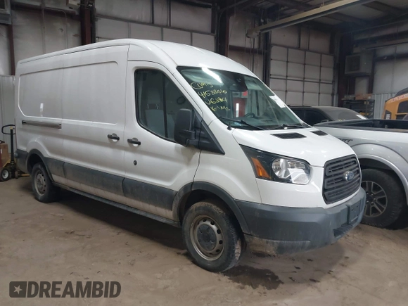 2016 Ford Transit with VIN 1FTYE2CMXGKB56284, listed as a IAAI auction lot 41588010 with 194,583 mi miles and . Bid and sale history available at DreamBid. Image 1.