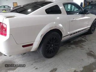 2007 Ford Mustang Deluxe with VIN 1ZVFT80N575259508, listed as a IAAI auction lot 41569259 with 164,315 mi miles. Bid and sale history available at carsss.com. Image 6.