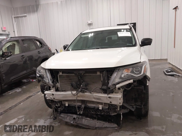 2017 Nissan Pathfinder SV with VIN 5N1DR2MN2HC658577, listed as a IAAI auction lot 41477472 with 40,231 mi miles and . Bid and sale history available at DreamBid. Image 13.