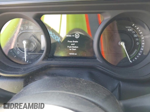 2024 Jeep Wrangler Rubicon with VIN 1C4RJXR67RW149021, listed as a IAAI auction lot 42510809 with 10,722 mi miles and . Bid and sale history available at DreamBid. Image 7.