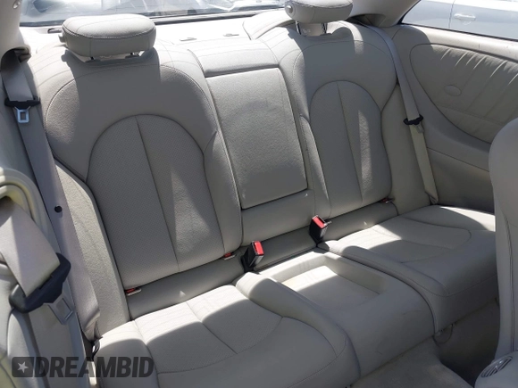 2004 Mercedes-Benz CLK 320 with VIN WDBTJ65JX4F110425, listed as a IAAI auction lot 42207497 with 92,851 mi miles and . Bid and sale history available at DreamBid. Image 8.