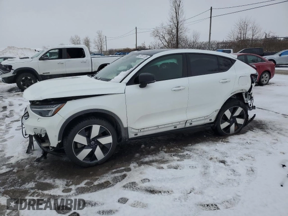 2023 Volvo C40 Plus с VIN YV4ED3GL8P2056789, выставлен на аукционе Copart как лот 47051135 с пробегом 51 164 миль миль и Списание • Salvage title. История ставок и продаж доступна на DreamBid. Изображение 1.