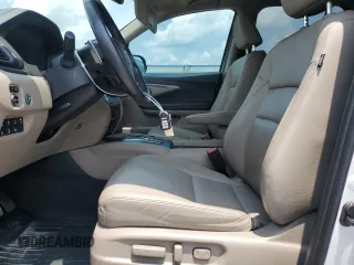 2023 Honda Ridgeline RTL-E with VIN 5FPYK3F7XPB027874, listed as a Copart auction lot 63771315 with 11,945 mi miles and Salvage title. Bid and sale history available at DreamBid. Image 7.