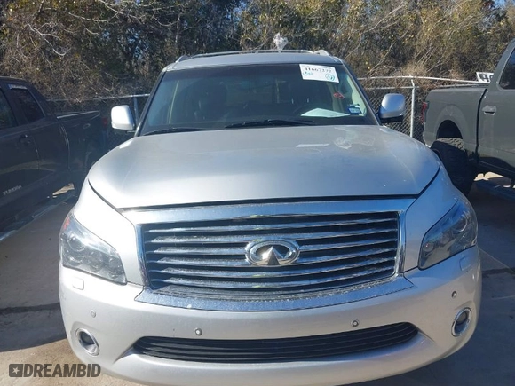 2014 Infiniti QX80 with VIN JN8AZ2NE0E9062158, listed as a IAAI auction lot 41667272 with NaN miles. Bid and sale history available at carsss.com. Image 12.