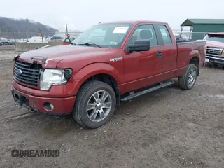 2014 Ford F-150 XL with VIN 1FTFX1EF0EKE42992, listed as a IAAI auction lot 41568048 with 156,499 mi miles. Bid and sale history available at carsss.com. Image 17.