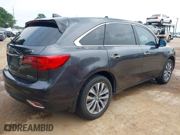 2014 Acura MDX Technology with VIN 5FRYD4H49EB044639, listed as a IAAI auction lot 42062380 with 191,699 mi miles and . Bid and sale history available at DreamBid. Image 4.