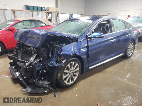2017 Hyundai Sonata Sport with VIN 5NPE34AF5HH513914, listed as a Copart auction lot 83811624 with Not Provided miles and Salvage Title. Bid and sale history available at DreamBid. Image 1.