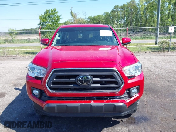 2022 Toyota Tacoma SR with VIN 3TMCZ5AN7NM470900, listed as a IAAI auction lot 42060911 with 38,869 mi miles and . Bid and sale history available at DreamBid. Image 12.