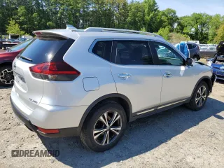 2018 Nissan Rogue SV z VIN 5N1AT2MV7JC730402, wystawiony jako Copart lot #58430025 z przebiegiem 169 627 mil mil oraz Szkoda całkowita • Salvage title. Historia ofert i sprzedaży dostępna na DreamBid. Obrazek 3.