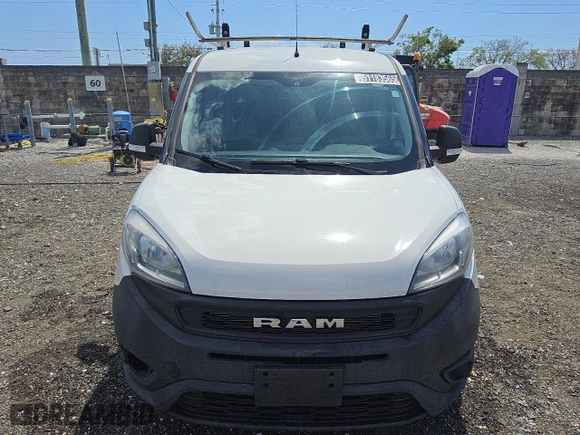 2020 Ram ProMaster City Cargo Van Tradesman with VIN ZFBHRFAB2L6P54226, listed as a Copart auction lot 51183565 with 81,604 mi miles and Clean Title. Bid and sale history available at carsss.com. Image 5.