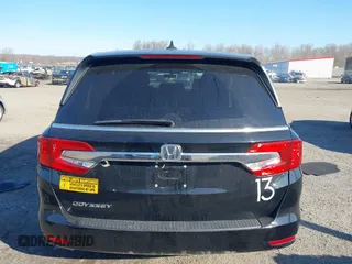 2019 Honda Odyssey EX-L with VIN 5FNRL6H77KB097835, listed as a IAAI auction lot 41768458 with 43,682 mi miles. Bid and sale history available at carsss.com. Image 16.
