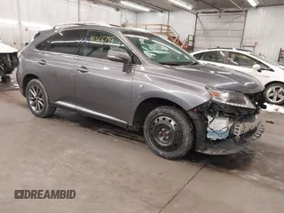 2015 Lexus RX 350 with VIN 2T2BK1BA8FC273647, listed as a IAAI auction lot 41566743 with 123,681 mi miles and . Bid and sale history available at DreamBid. Image 1.