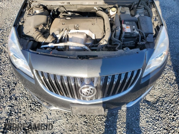 2017 Buick Regal with VIN 2G4GM5EX6H9164713, listed as a Copart auction lot 48412855 with 57,189 mi miles and Clean Title. Bid and sale history available at carsss.com. Image 11.