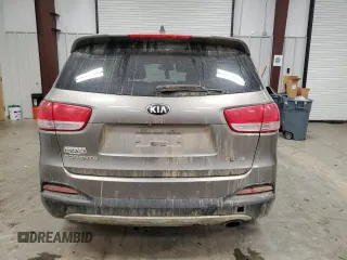 2016 Kia Sorento EX with VIN 5XYPHDA51GG103635, listed as a Copart auction lot 47126725 with 187,003 mi miles and Salvage Title. Bid and sale history available at carsss.com. Image 6.