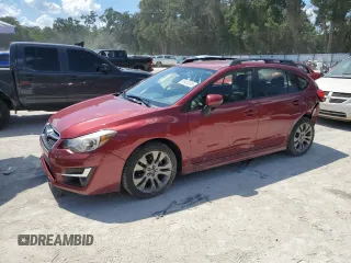 2016 Subaru Impreza Special Sports Premium with VIN JF1GPAP66GH257725, listed as a Copart auction lot 66458585 with 99,920 mi miles and Salvage title. Bid and sale history available at DreamBid. Image 1.