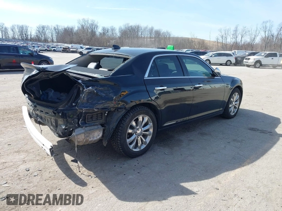 2019 Chrysler 300 Limited with VIN 2C3CCAKGXKH569123, listed as a IAAI auction lot 41786636 with 63,540 mi miles. Bid and sale history available at carsss.com. Image 4.