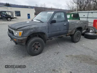 1991 Toyota Pickup DX with VIN JT4RN01P0M7049782, listed as a Copart auction lot 46108265 with 186,400 mi miles and Clean Title. Bid and sale history available at DreamBid. Image 1.