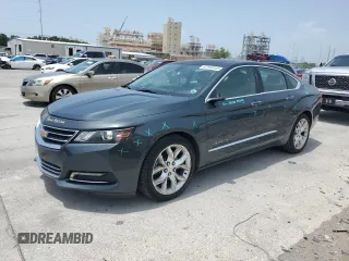 2018 Chevrolet Impala Premier with VIN 1G1125S34JU121345, listed as a Copart auction lot 62948445 with 269,768 mi miles and Salvage title. Bid and sale history available at DreamBid. Image 1.