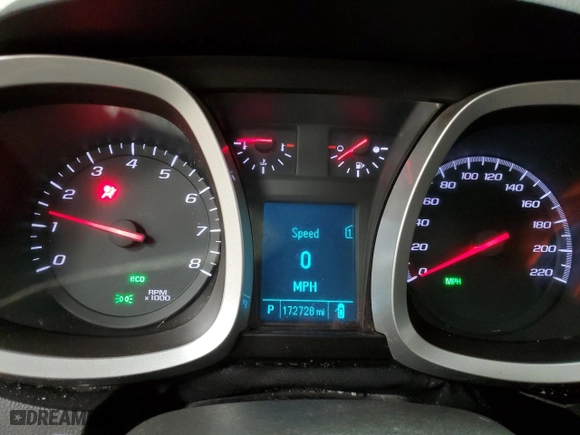 2012 Chevrolet Equinox LS with VIN 2GNALBEK3C1261138, listed as a Copart auction lot 74924734 with 172,728 mi miles and Clean Title. Bid and sale history available at carsss.com. Image 9.