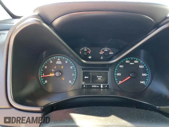 2022 GMC Canyon 4WD AT4 w/Leather with VIN 1GTG6FENXN1155709, listed as a Copart auction lot 87508475 with 10,259 mi miles and Salvage Title. Bid and sale history available at carsss.com. Image 9.