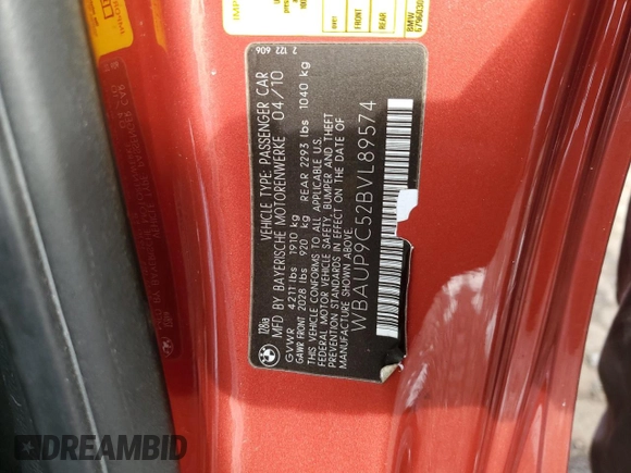 2011 BMW 1 Series 128i z VIN WBAUP9C52BVL89574, wystawiony jako Copart lot #43713545 z przebiegiem 121 819 mil mil oraz Szkody całkowita. Historia ofert i sprzedaży dostępna na DreamBid. Obrazek 12.