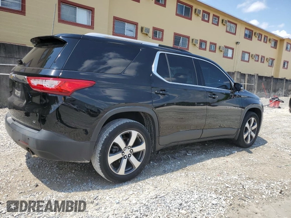 2018 Chevrolet Traverse LT z VIN 1GNERHKW0JJ224142, wystawiony jako Copart lot #57854935 z przebiegiem 93 544 mil mil oraz Szkoda całkowita • Salvage title. Historia ofert i sprzedaży dostępna na DreamBid. Obrazek 3.