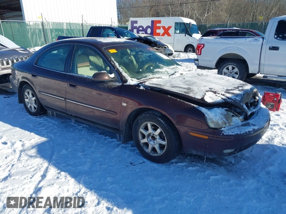 2000 Mercury Sable LS Premium with VIN 1MEFM55S3YA616365, listed as a IAAI auction lot 41341223 with 167,533 mi miles. Bid and sale history available at carsss.com. Image 1.
