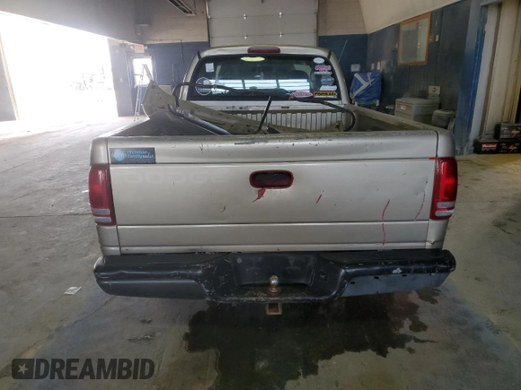 2002 Dodge Dakota with VIN 1B7GL12XX2S569628, listed as a Copart auction lot 85619724 with 165,154 mi miles and Salvage Title. Bid and sale history available at carsss.com. Image 6.