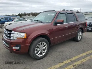 2016 Ford Expedition Limited with VIN 1FMJU2AT7GEF23988, listed as a Copart auction lot 52044565 with 40,506 mi miles and Clean title. Bid and sale history available at DreamBid. Image 1.