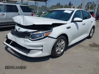2016 Kia Optima LX with VIN 5XXGT4L31GG081280, listed as a IAAI auction lot 42721927 with 77,980 mi miles and . Bid and sale history available at DreamBid. Image 2.