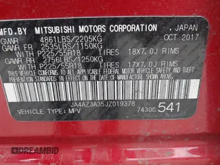 2018 Mitsubishi Outlander ES z VIN JA4AZ3A35JZ019378, wystawiony jako IAAI lot #42365556 z przebiegiem 98 449 mil mil oraz . Historia ofert i sprzedaży dostępna na DreamBid. Obrazek 9.